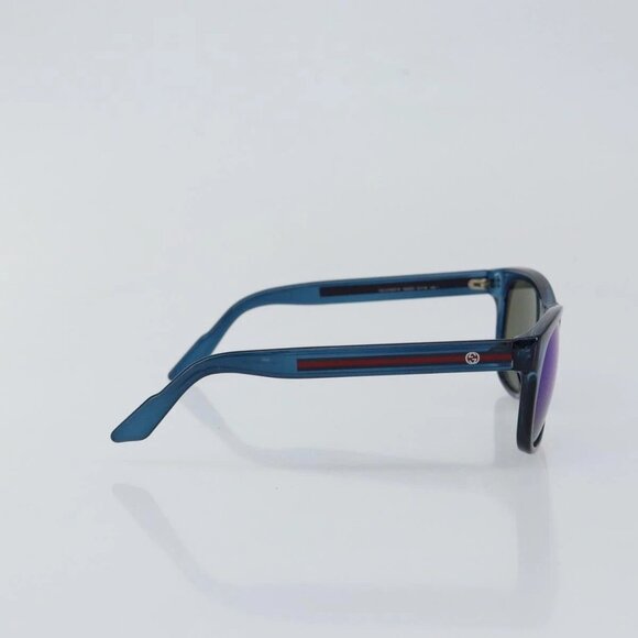 GUCCI Sunglasses Plastic Blue Auth main image 11